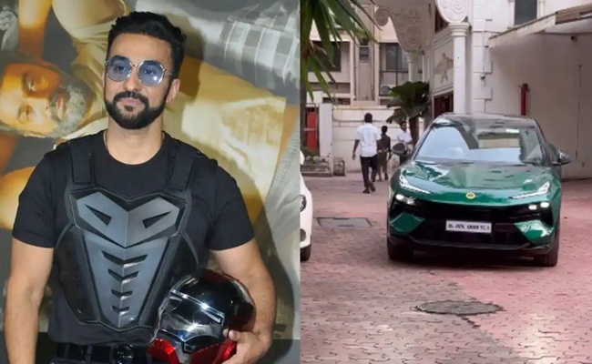 Raj Kundra Buys Luxury Car Amidst Controversy