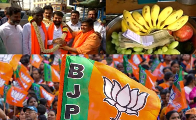 Snack Shop Owner Gifts Rs 25k to BJP Candidate