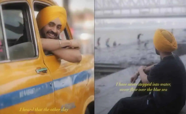 Diljit Dosanjh wanders through timeless lanes of Kolkata