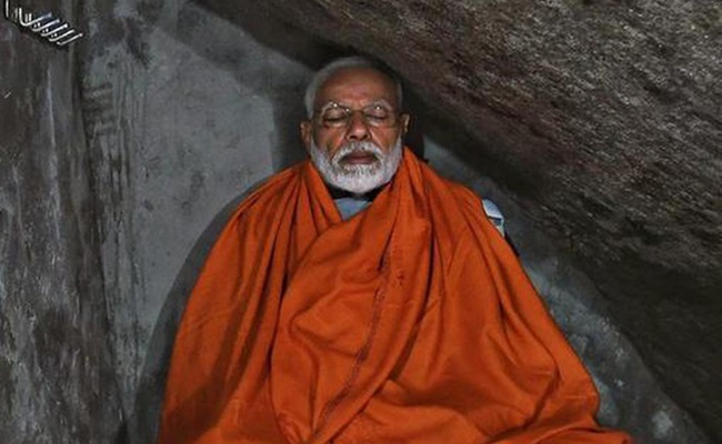PM Modi's Meditation Sparks Election Controversy