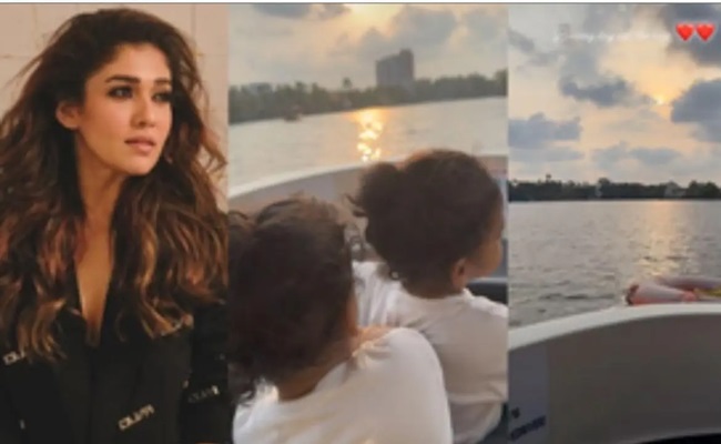 Family First: Nayanthara enjoys weekend with her two kids