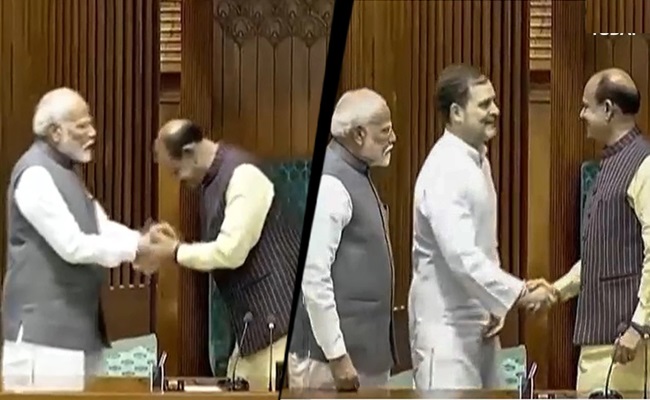 Rahul Makes speaker Bowing Down An Issue