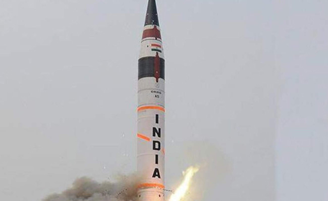 India successfully launches Agni-4 ballistic missile