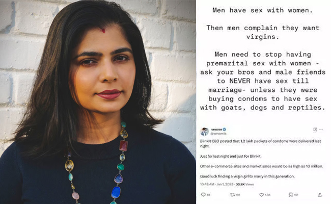 Chinmayi On Misogynistic Tweet on Condoms