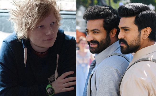 Ed Sheeran Reveals RRR Is His Favourite Indian Film