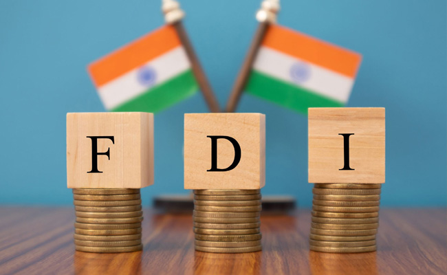 India records 26 pc jump in FDI flows in first quarter 