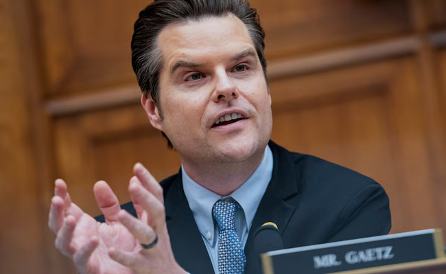 Trump announces Matt Gaetz to be nominee for Attorney General