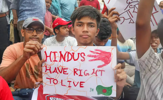 Indian Government Voices Concern Over Safety of Hindus in Bangladesh