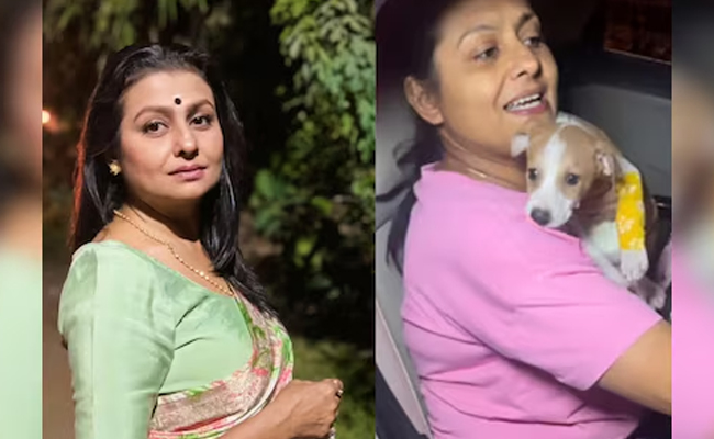 Jaya Bhattacharya Rescues 'Abused' Puppy