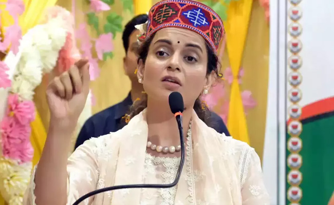 Kangana's remarks on farmers echo in Himachal Assembly