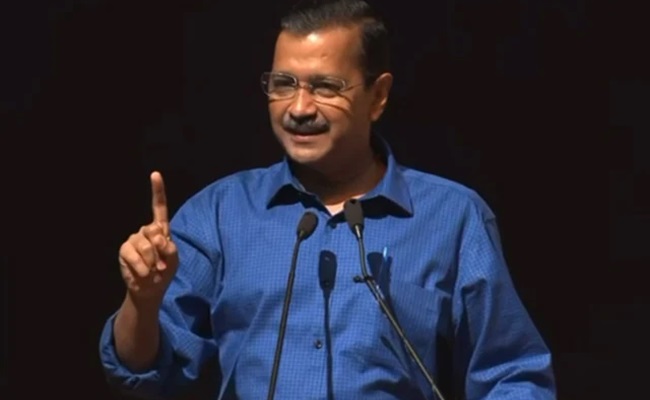 Don't serve dinner if husband takes Modi's name: Kejriwal