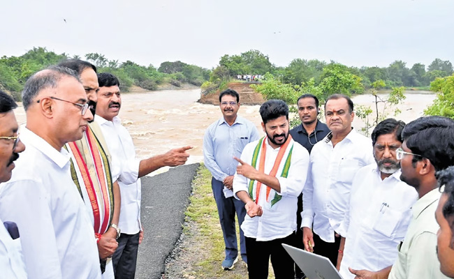 Encroachments caused floods in Khammam:Revanth Reddy