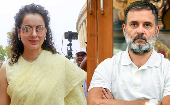 Kangana Bodyshamed Rahul Gandhi