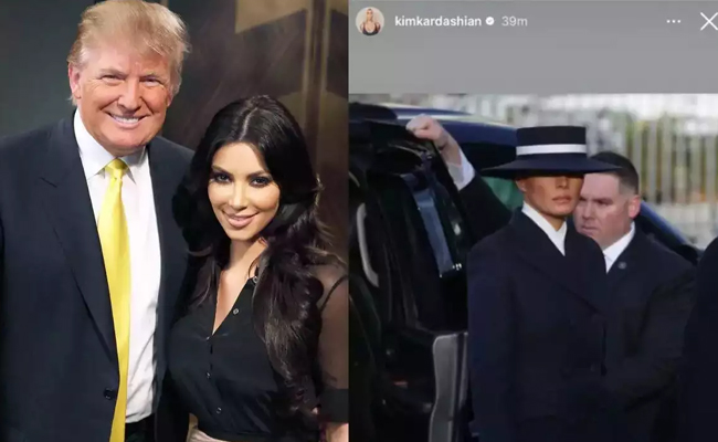 Kim Kardashian Faces Backlash Over Melania Trump Post