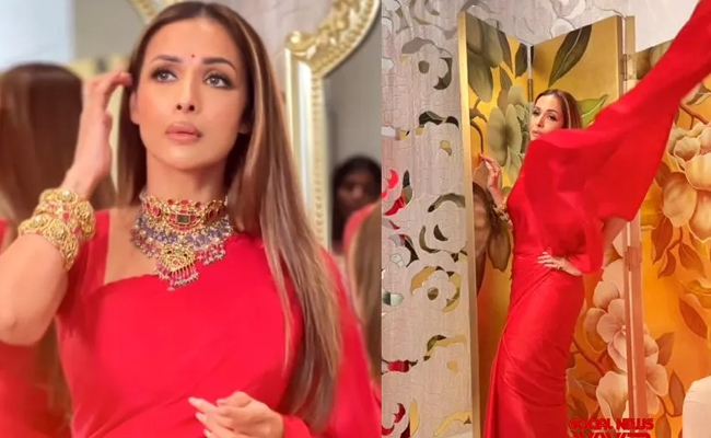 Malaika Arora discovers her love for sarees