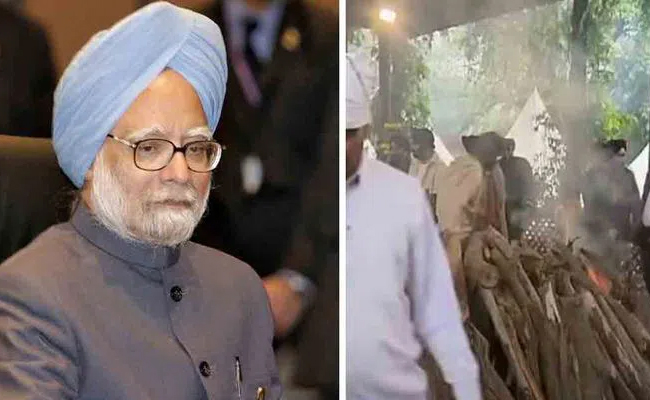 Manmohan Singh Given a Tearful Farewell