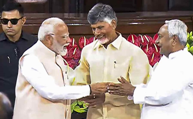 How Modi Attempted To Please Naidu And Nitish?