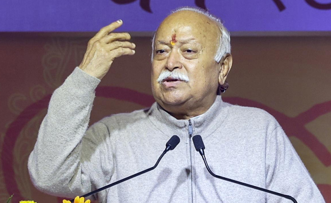 RSS Chief Warns Against Temple-Mosque Disputes