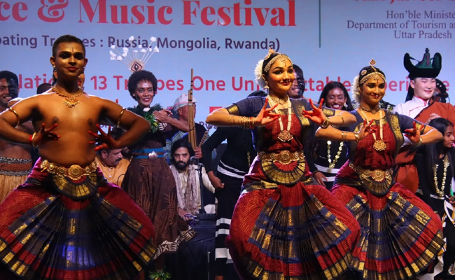 International Dance and Music Festival representing 30 nations to enchant devotees