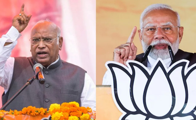 BJP, Congress Slogans Clash in Elections