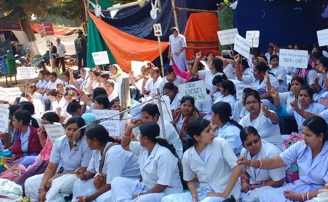 Nursing staff across Odisha to continue strike