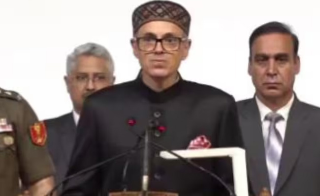 Omar Abdullah Takes Oath as Chief Minister of Jammu & Kashmir