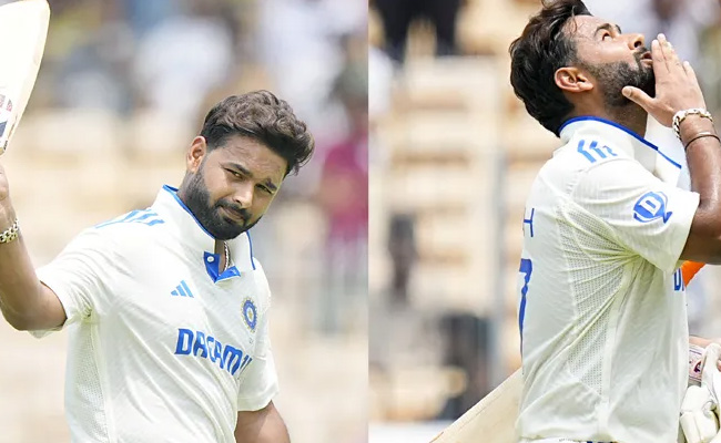 Rishabh Pant Equals MS Dhoni's Century Record in Test Cricket