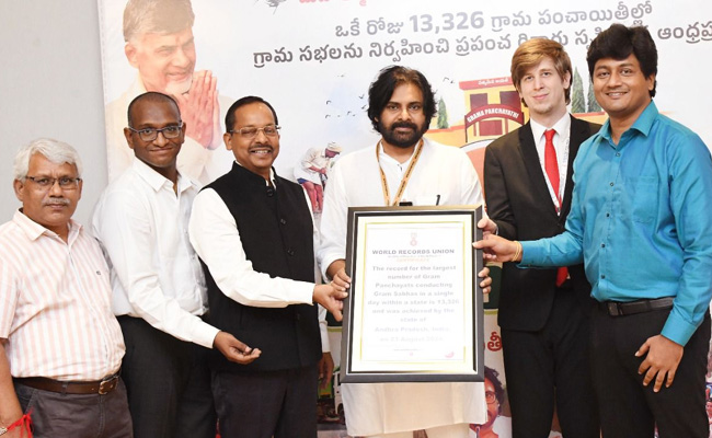 World Records Union recognition for Andhra’s gram sabhas