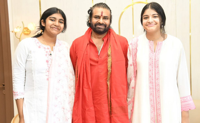 Pawan Kalyan Signs Declaration for Daughter's Tirumala Darshan