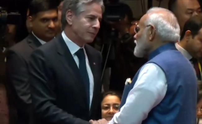 PM Modi meets Antony Blinken on sidelines of ASEAN Summit