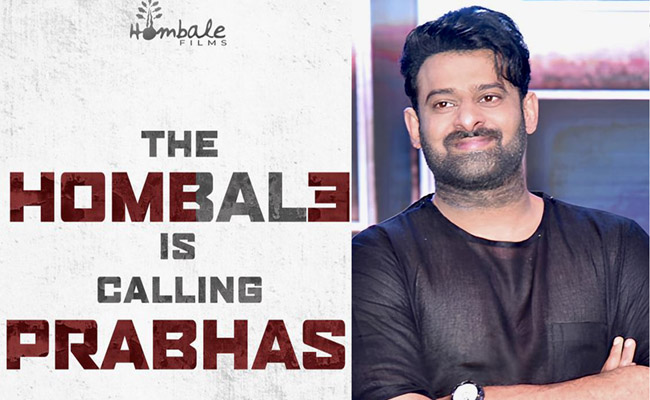 Hombale 3 movies with Prabhas