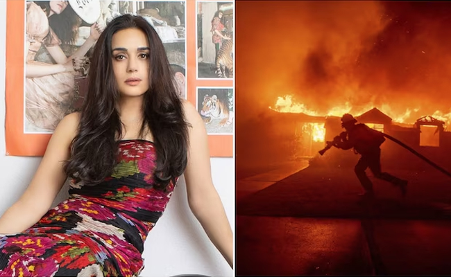 Preity Zinta Reacts On LA Wildfires