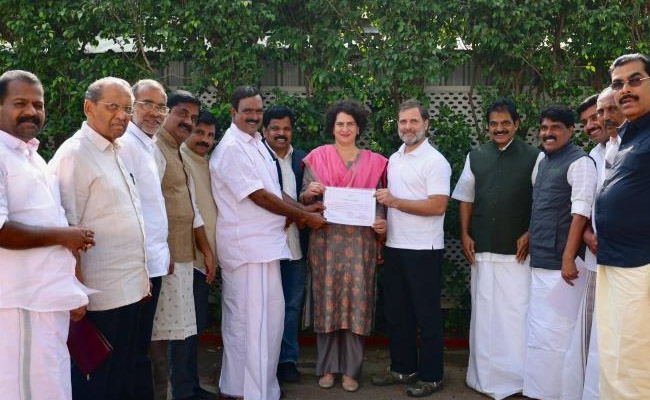 Priyanka Gandhi Gets Election Certificate After Wayanad Win