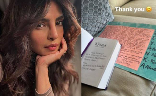 Priyanka Chopra touched by this thoughtful gift from ISKCON