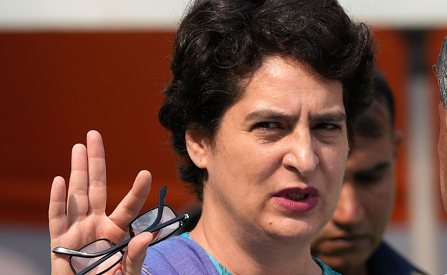 Priyanka Gandhi mocks UP’s social media policy