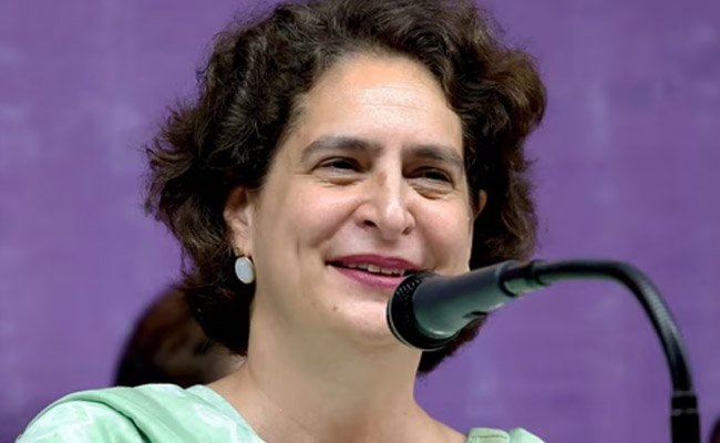 Priyanka Gandhi Urges Landslide Relief