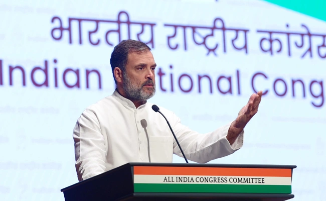 CEC Ignored Electoral Irregularities: Rahul Gandhi