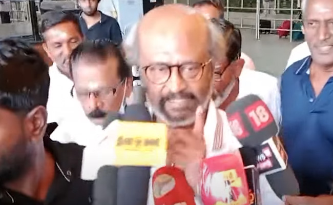 Rajinikanth Angry On Media Reporter