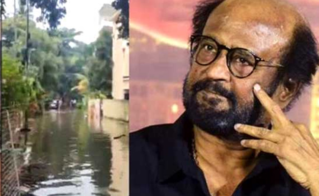 Rajinikanth's House Flooded Amid Chennai Rains