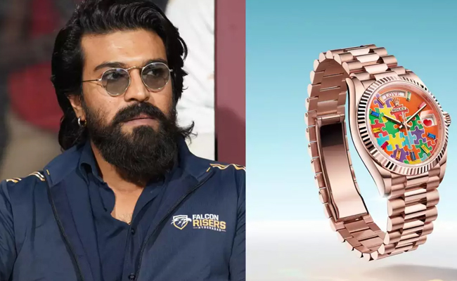 Ram Charan Flaunts Most Expensive Rolex Watch