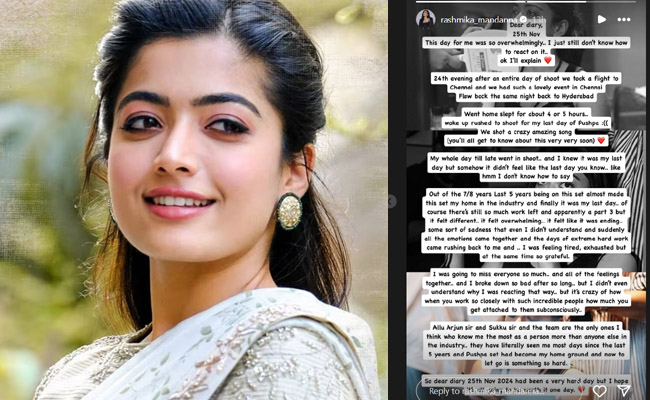 Rashmika Mandanna hints at ‘Pushpa 3’ as she pens emotional note