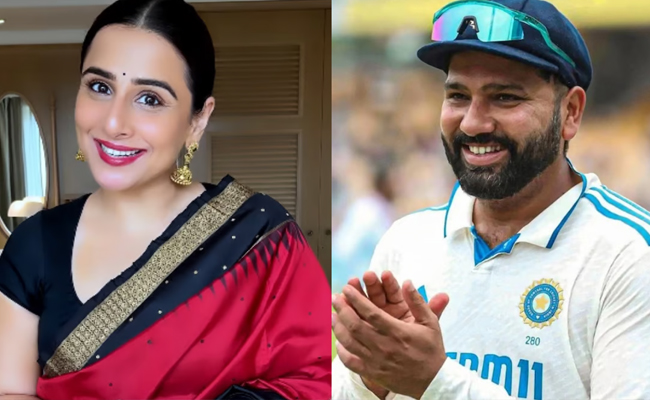 Vidya Balan Faces Backlash For Rohit Sharma Post