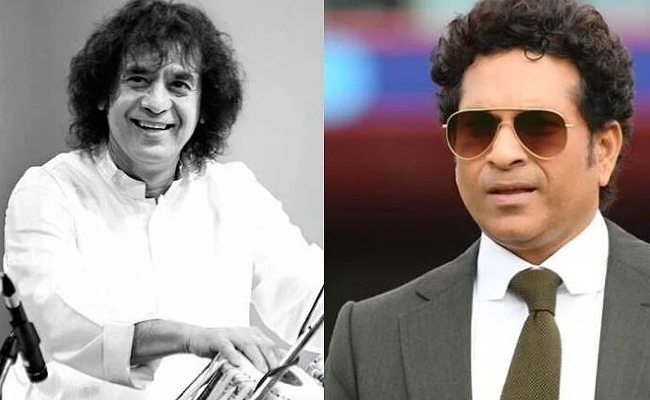 Sachin Mourns the Demise of Ustad Zakir Hussain