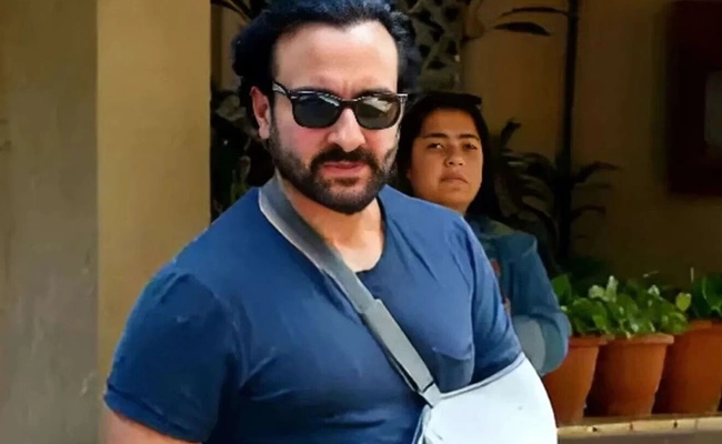 Saif Returns Home