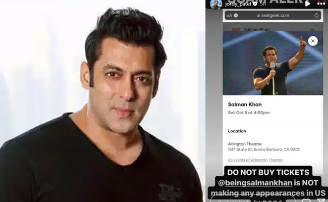 Salman Khan Gives Warning To His Fans