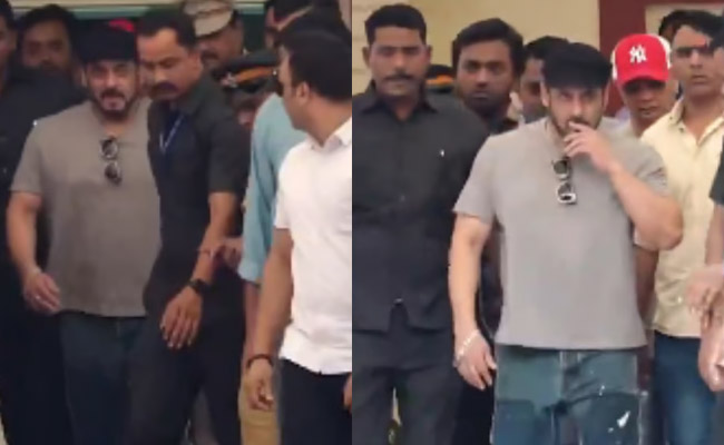 ‘Karan Arjun aa gaye’ for voting: SRK, Salman seen casting votes