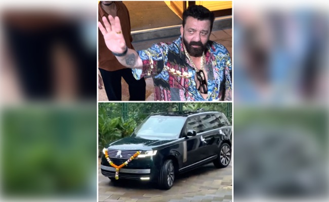 Sanjay Dutt gifts himself brand new Range Rover on 65th birthday