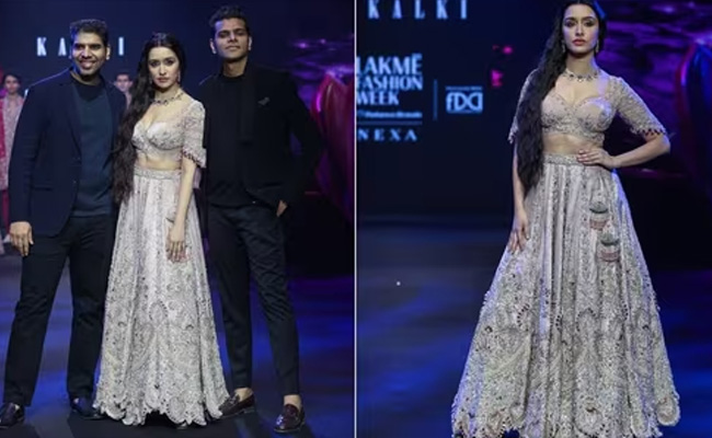 Shraddha Kapoor stuns in elegant lehenga