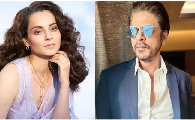 Kangana compares herself to Shah Rukh Khan