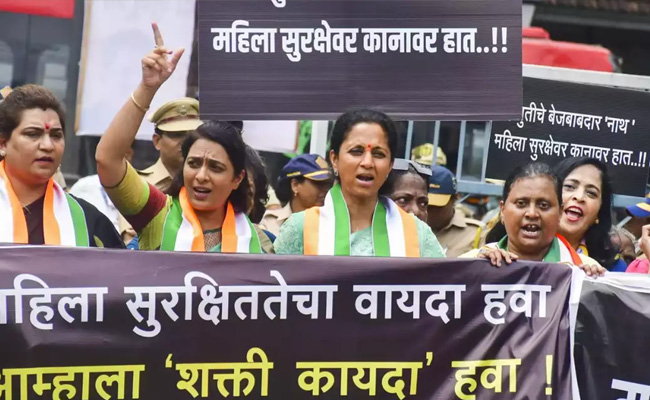 Protests Over Delay of Shakti Bill On Rapists